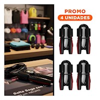 Pack4 Entrenamiento Completo Con Soga Profesional Negro Y+Regalo Sticker